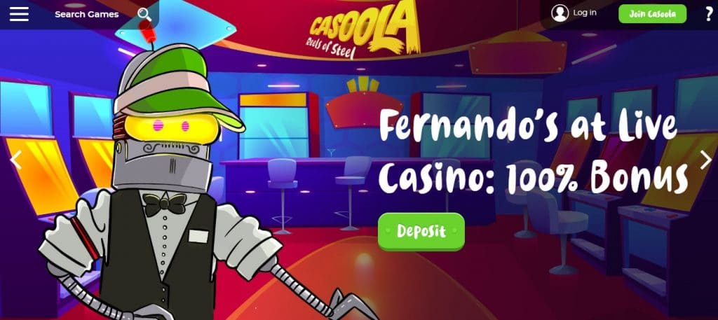Casoola Live Casino Bonus