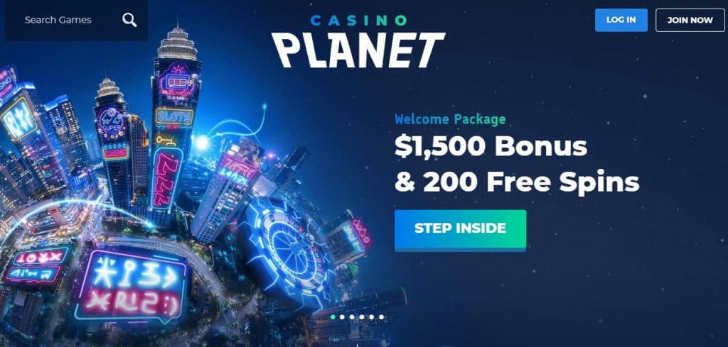 Casino Planet Bonus