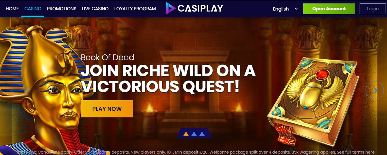 Casiplay Casino Review