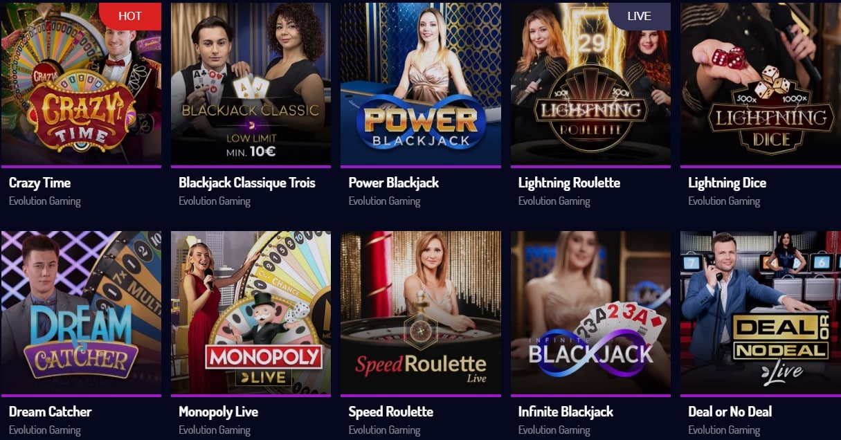 Lucky8 Casino Live Dealer Games