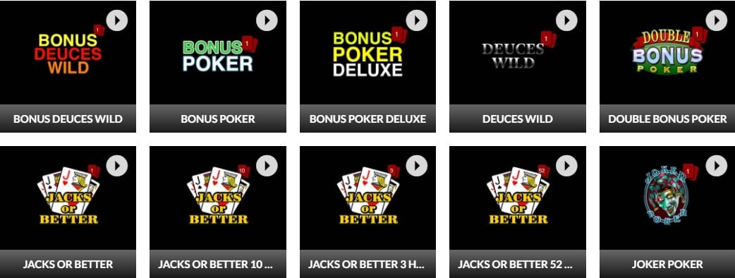 Slots.Lv Casino Video Poker
