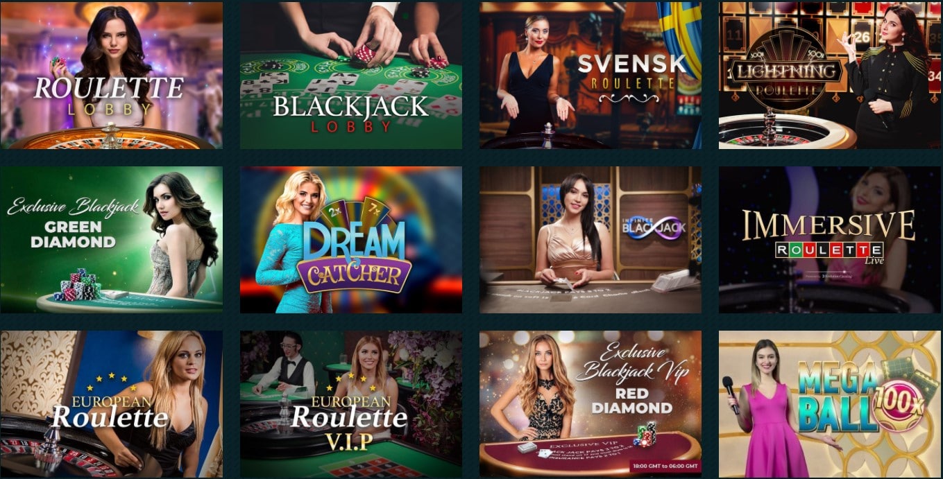 Spela Live Casino