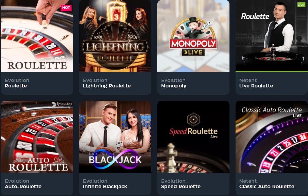 Gslot Live Casino