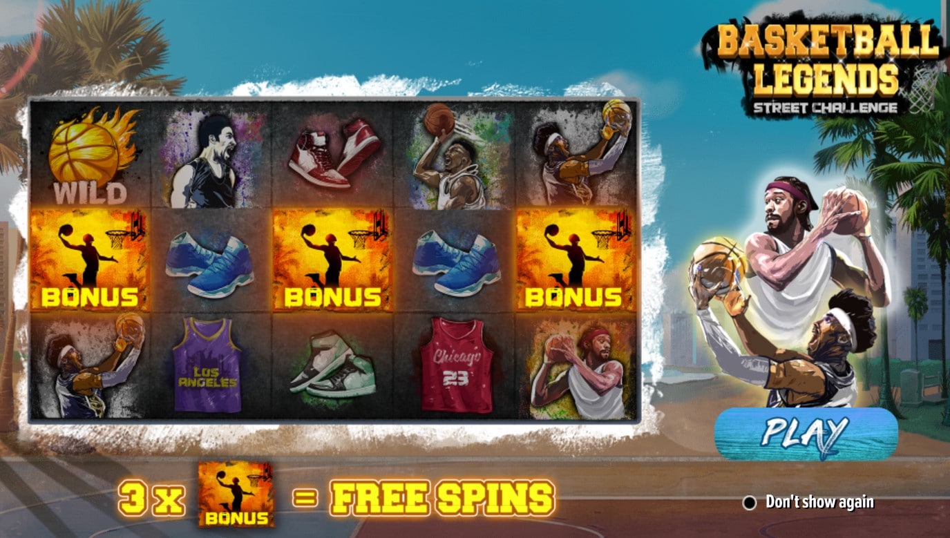 Basketball Legends Free Spins