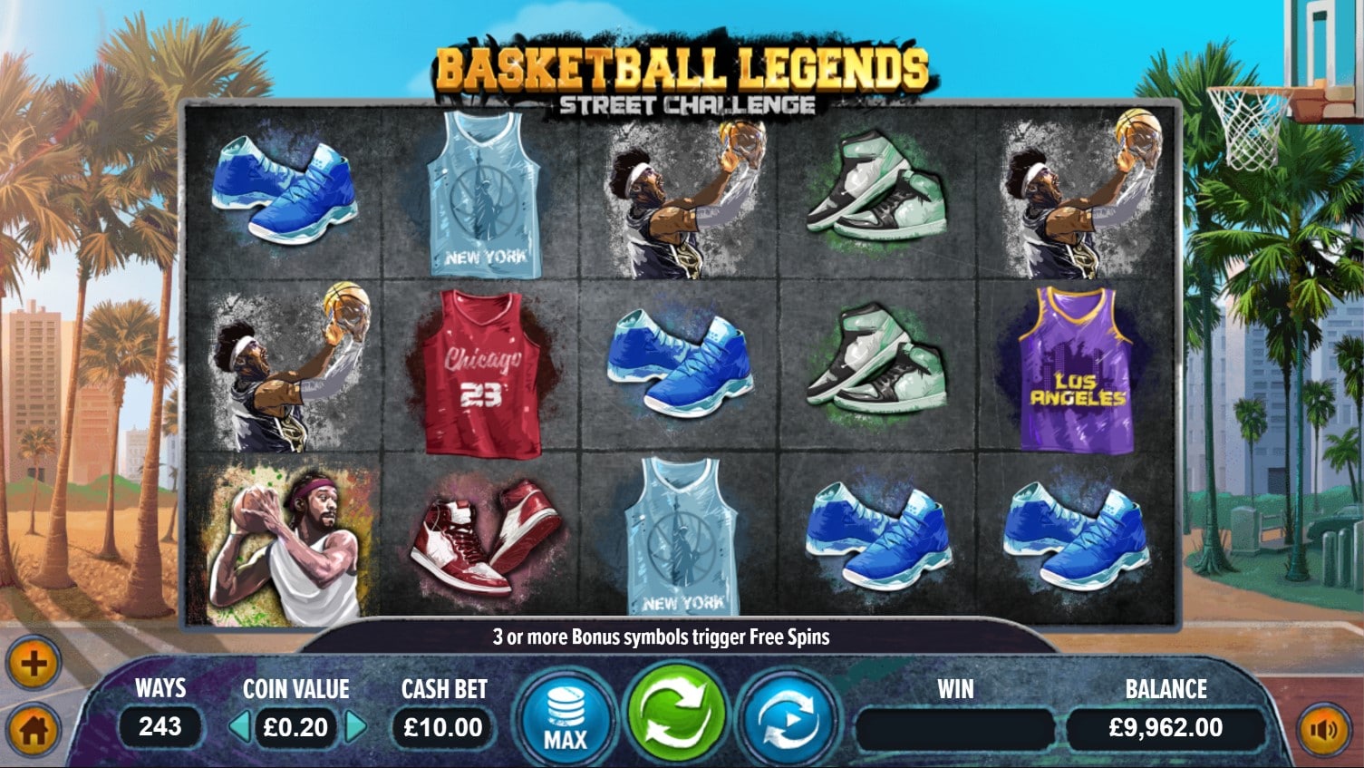 Basketball Legends Slot Game