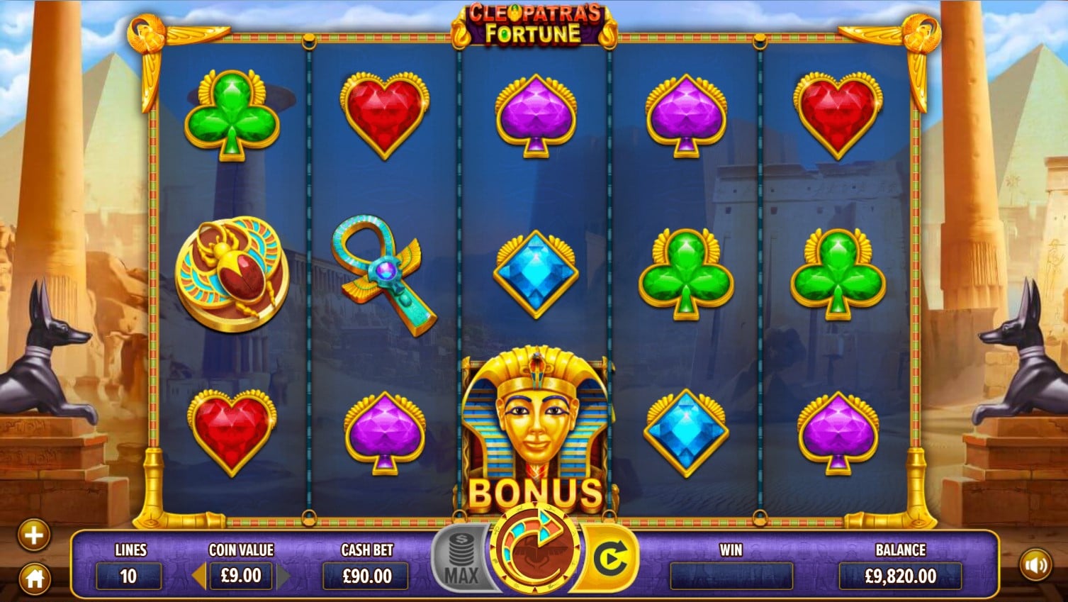 Cleopatra’s Fortune Slot Review