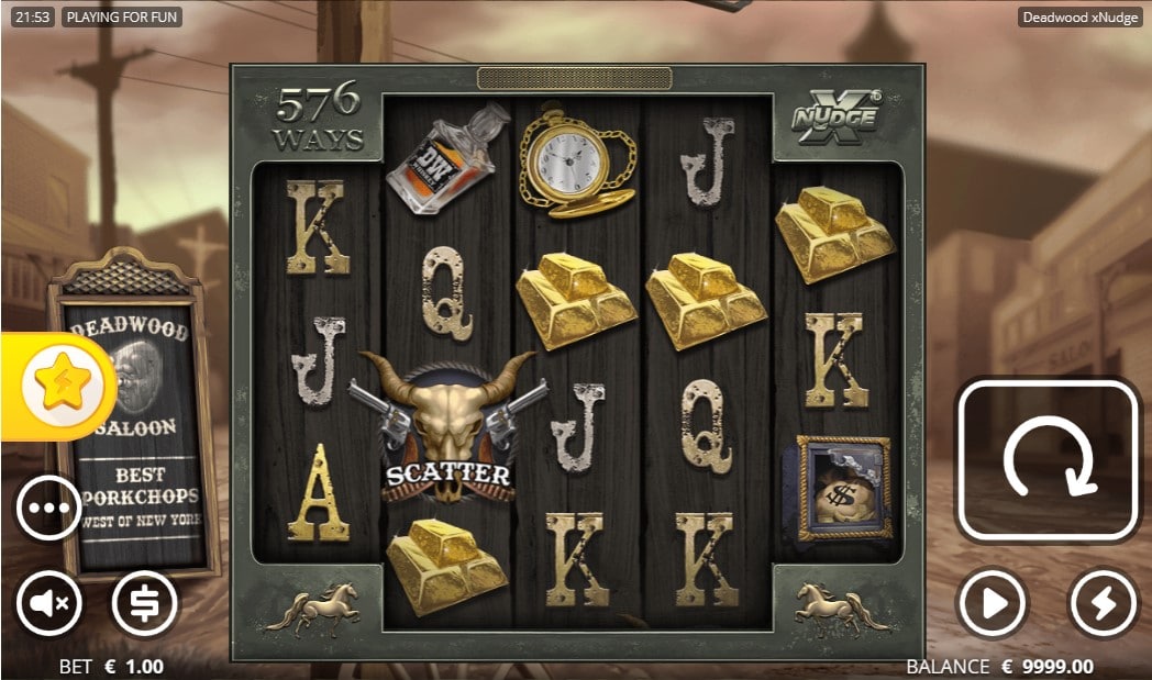 Deadwood Slot Gameplay