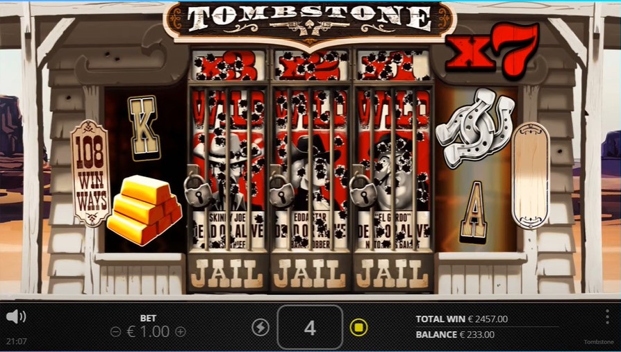 Tombstone Free Spins