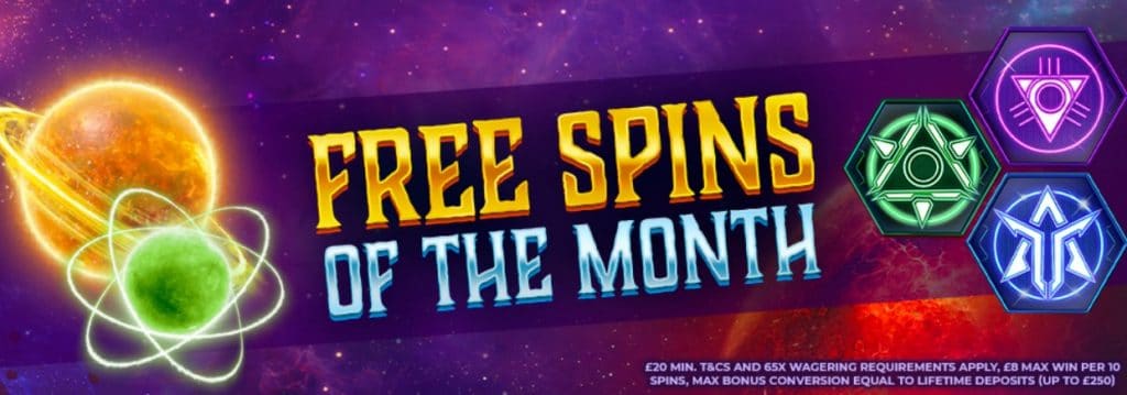 Win Windsor Free Spins of the Month