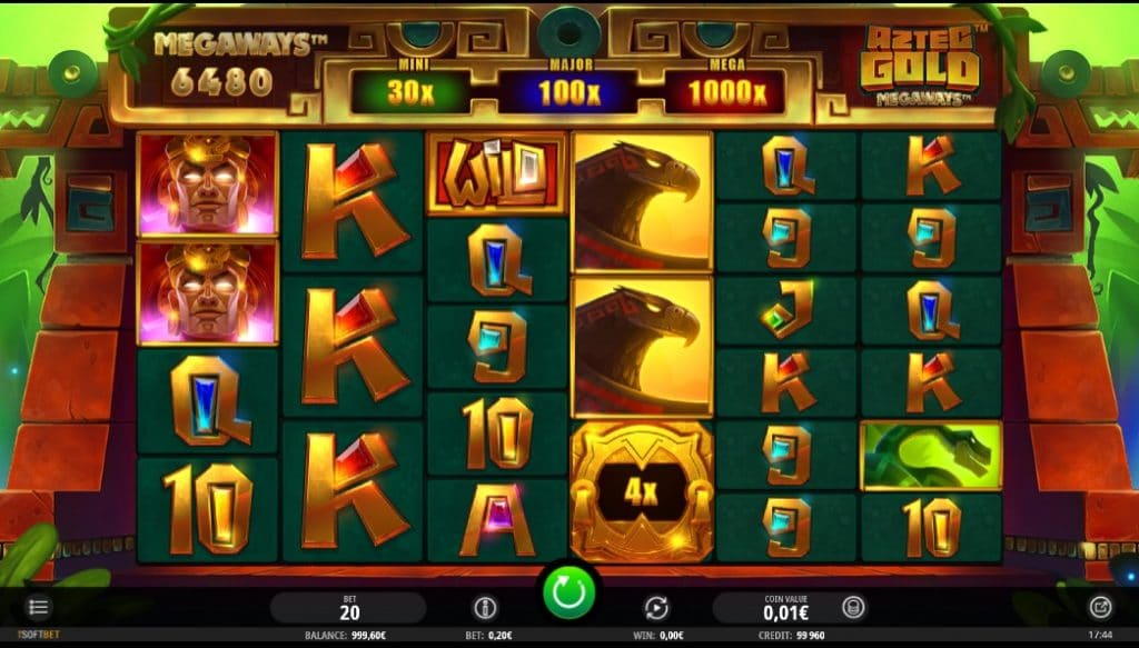 Aztec Gold Megaways Slot Game