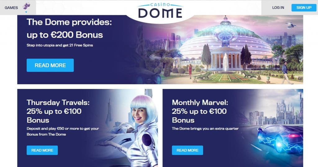 Casino Dome Promotion