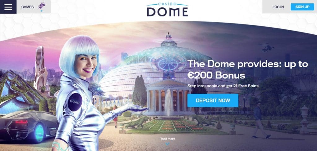 Casino Dome welcome bonus