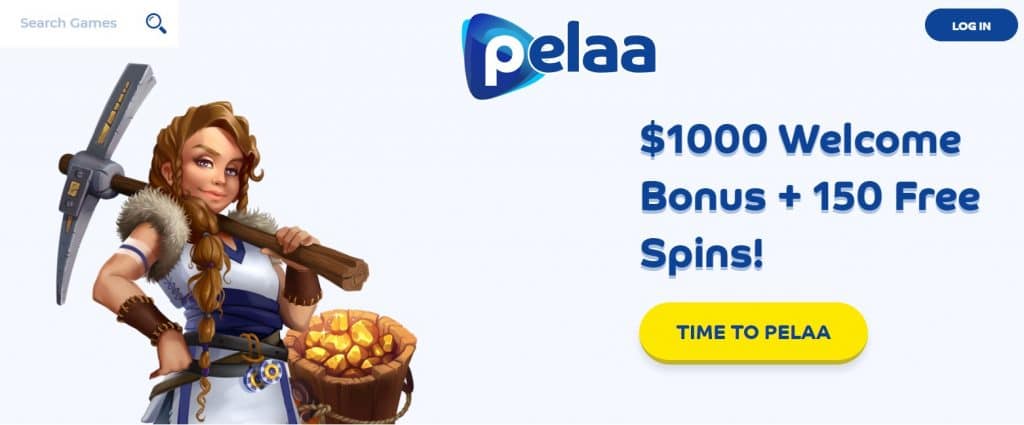 Pelaa Casino welcome bonus