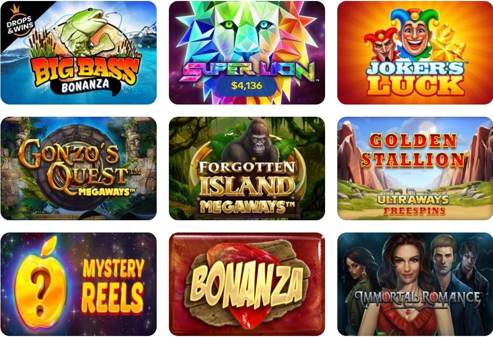 Pelaa casino slots