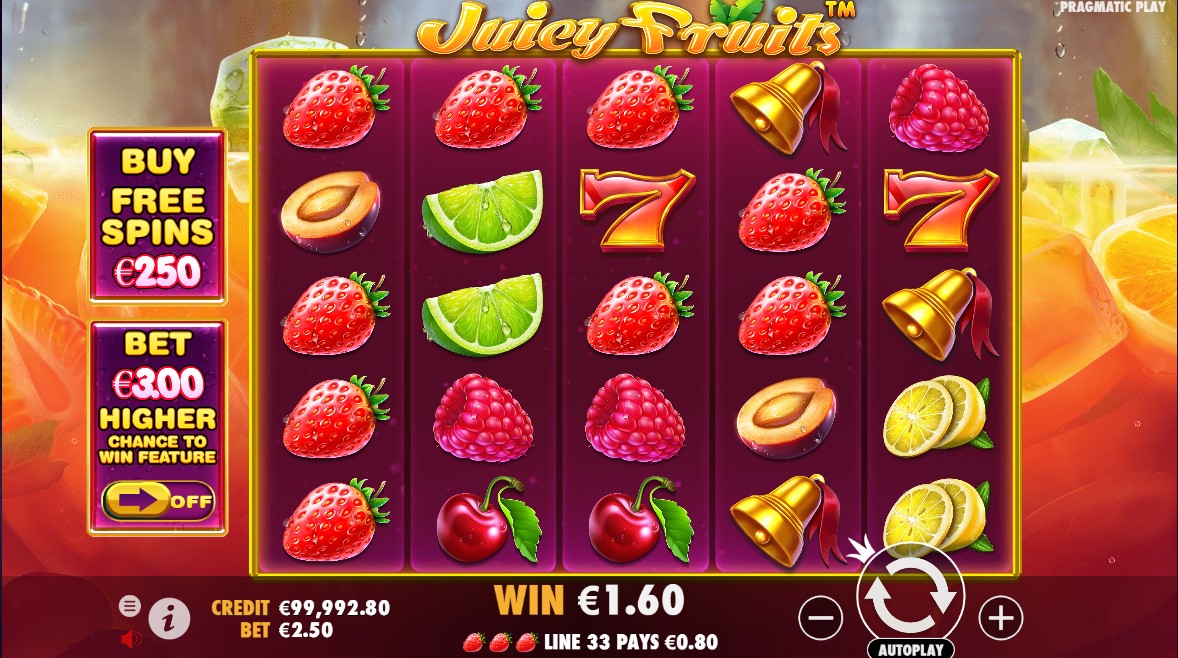 Juicy Fruits Slot by Pragmatic Play | Free Play in Demo Version