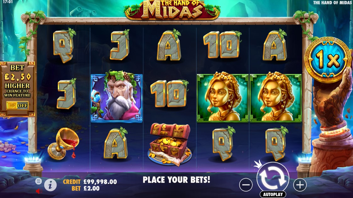 The Hand of Midas Slot Review | Free Play in Demo Mode