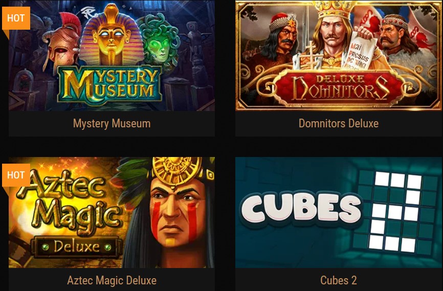 King Billy Casino games