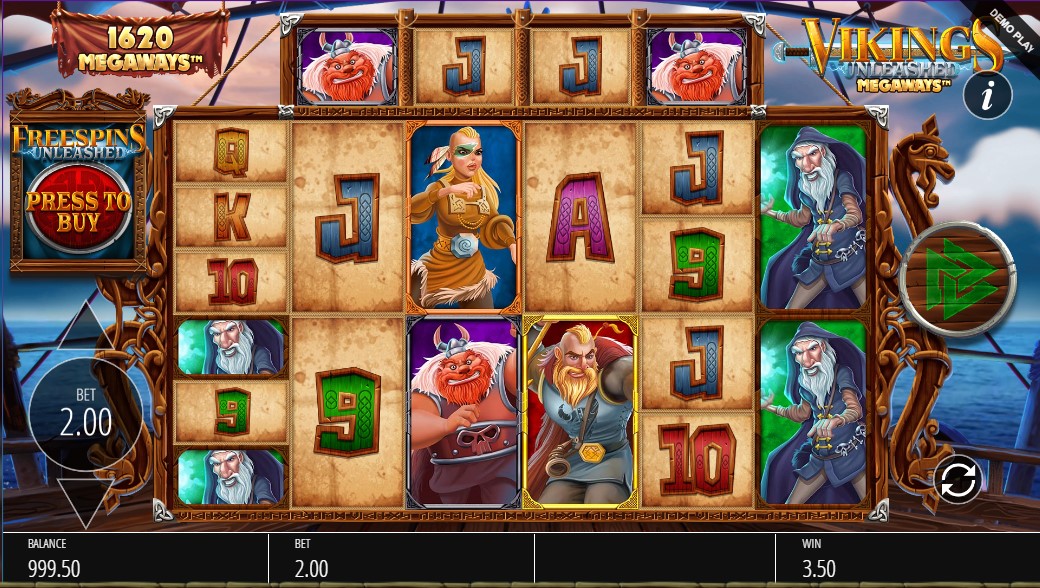 Vikings Unleashed Megaways Slot Review | Demo Version